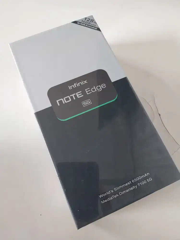 Infinix note edge 8/128 NEW RESMI