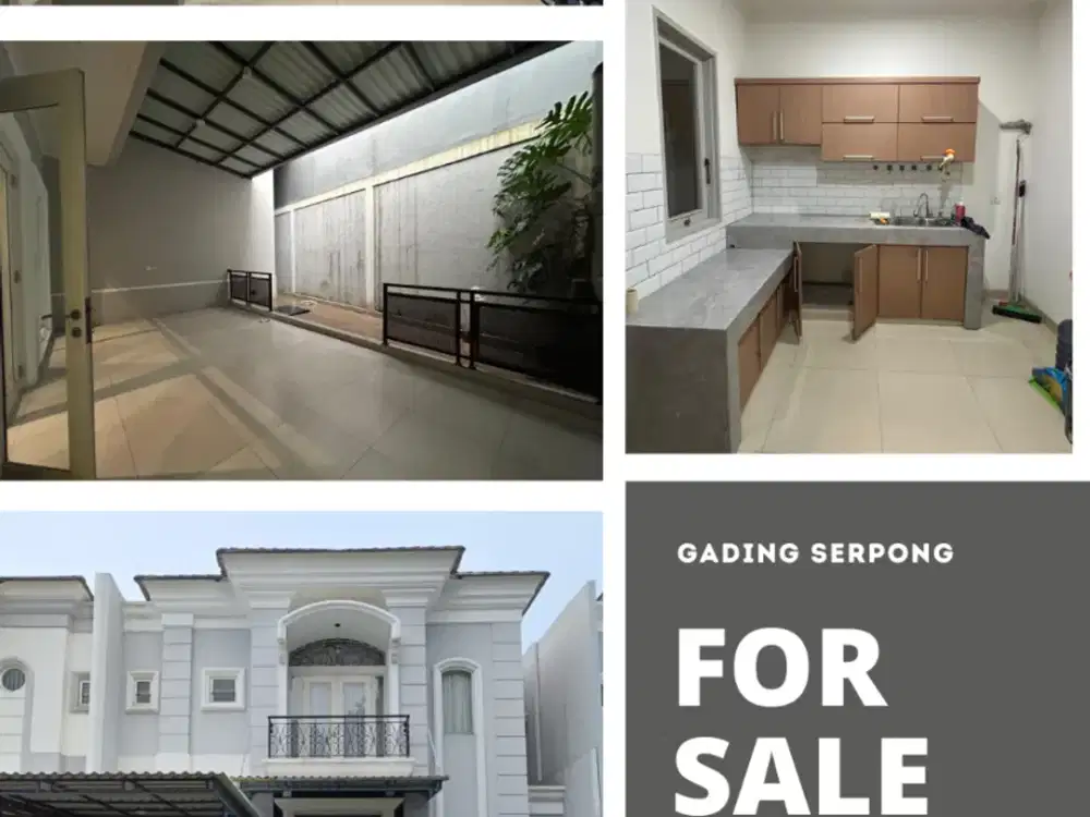 TURUN HARGA   DIJUAL RUMAH Cluster Emerald - Pondok Hijau Golf*- Gading serpong