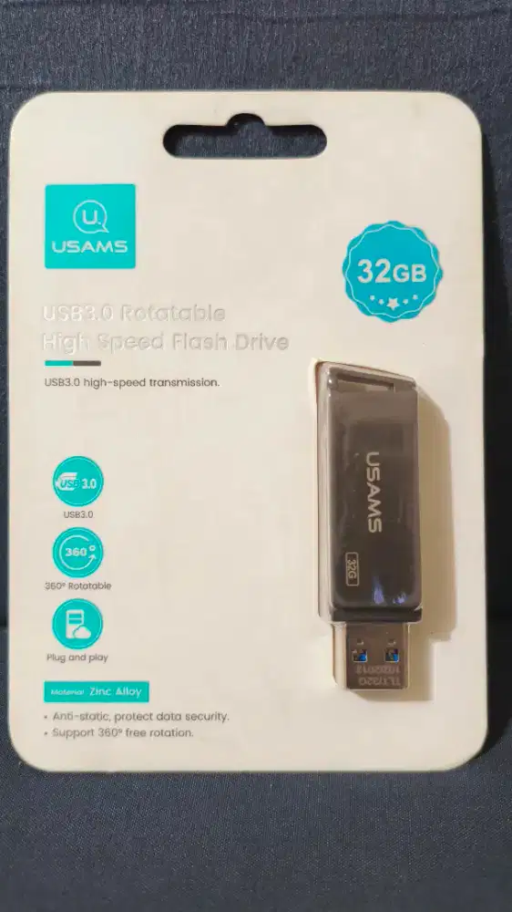 USB FLASHDISK 32GB USAMS ORIGINAL