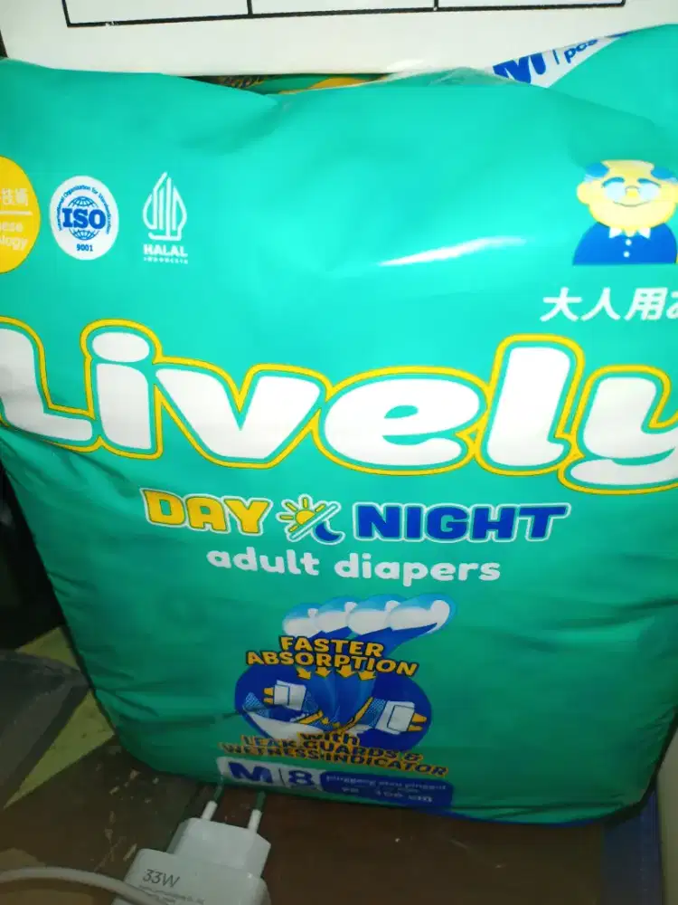 2 box Pampers Dewasa Lively