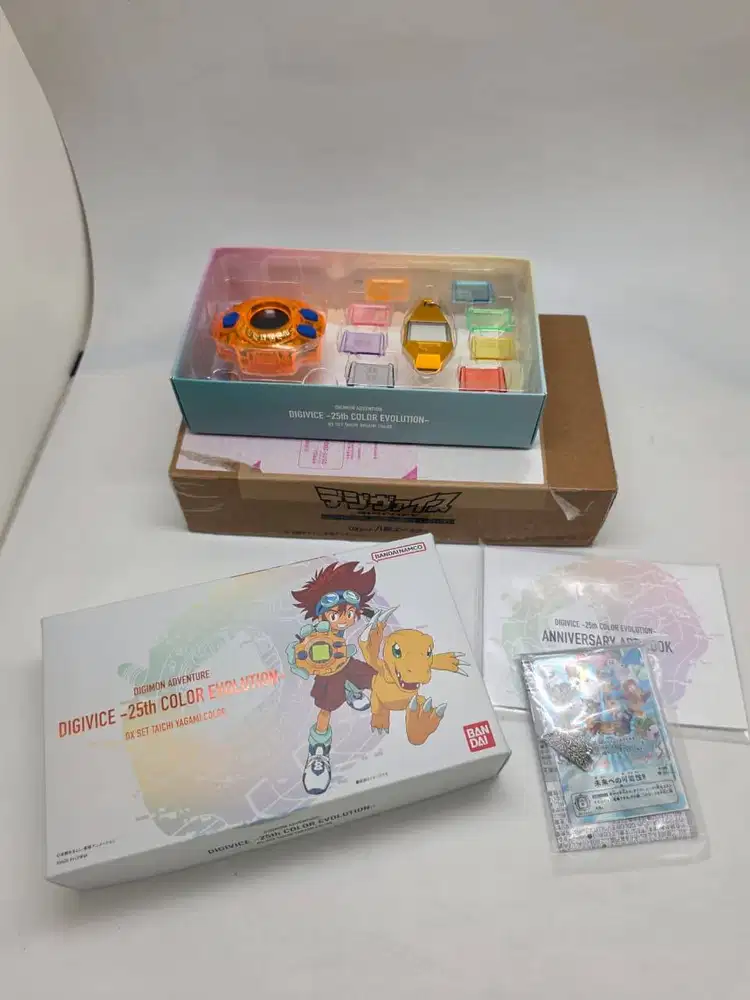 DIGIMON DIGIVICE 25th Color Evolution DX Set Ver.Taichi Yagami