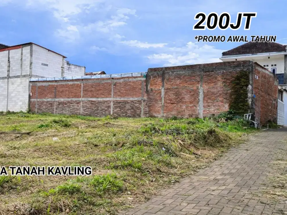 TANAH DI JUAL LOWKWARU KOTA MALANG COCOK BANGUN HUNIAN ATAU KOST