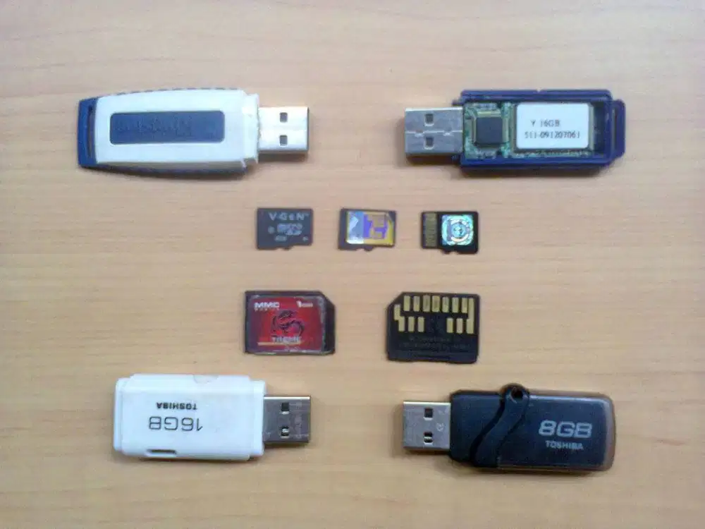 Recovery data hilang di flashdisk, memory card dan hardisk