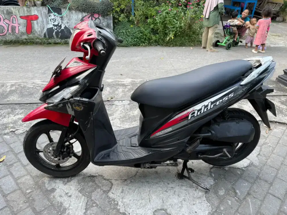 Suzuki address injeksi THN 2015 plat AB KOTA
