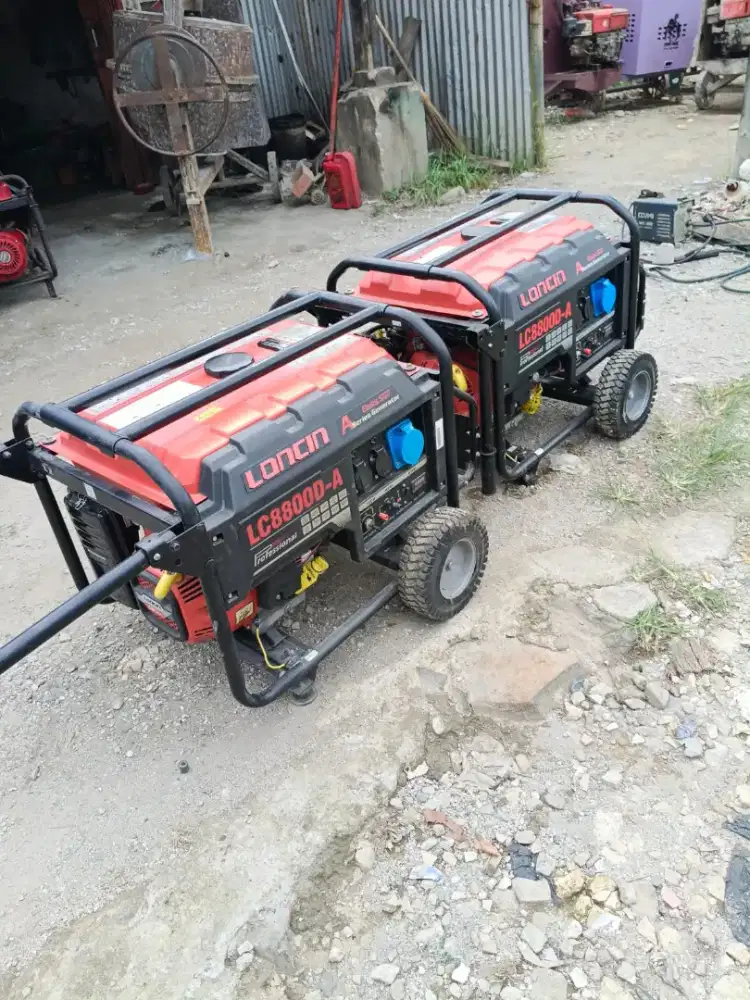 Genset Loncin Masih Gress Siap Pakai 6000watt