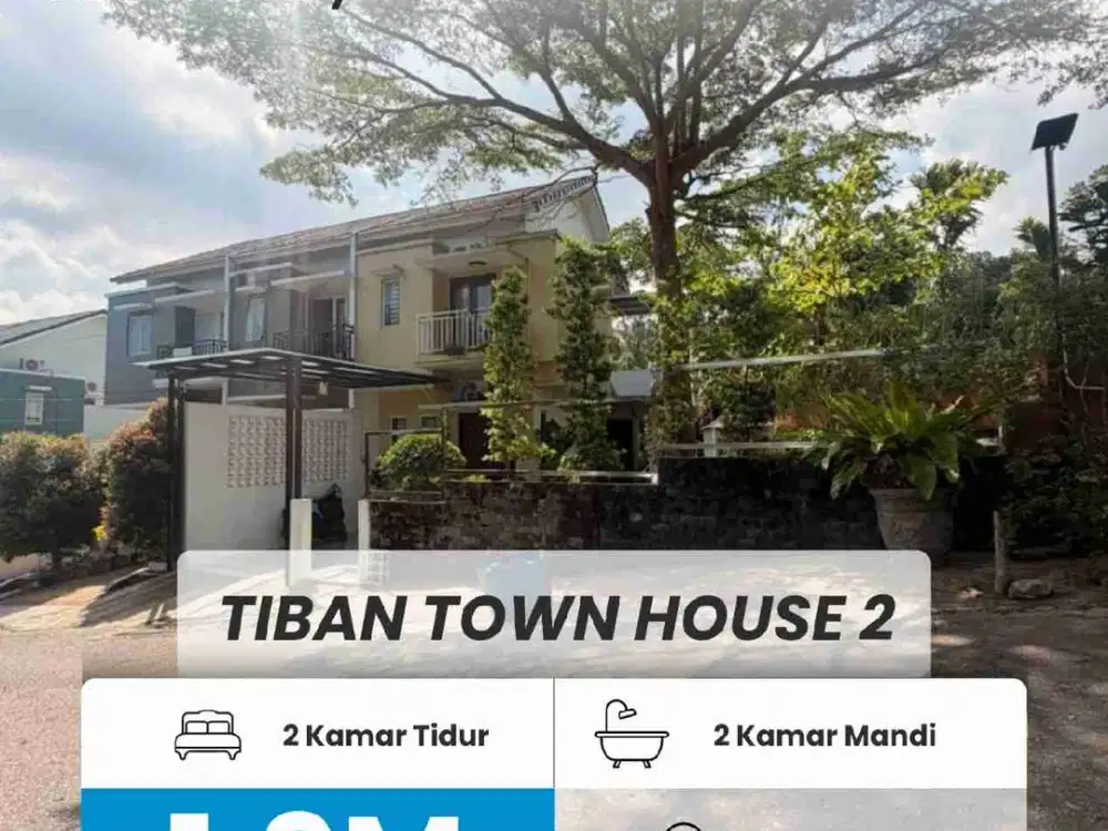 di jual rumah yang cantik di town House tiban 2 Batam