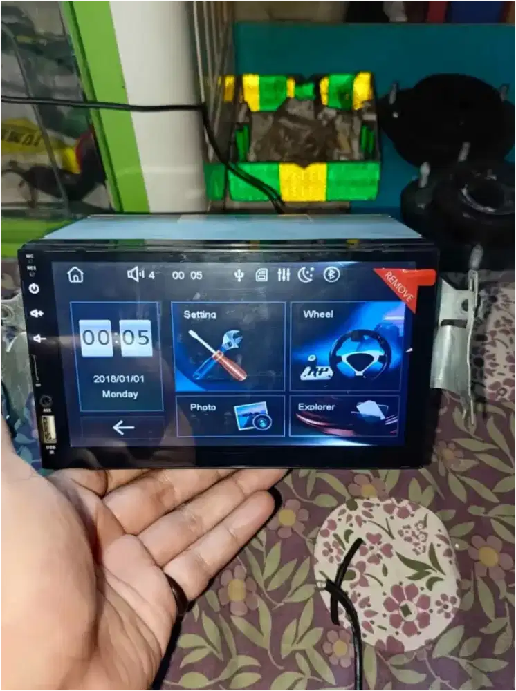 Head unit toyota rush 2015