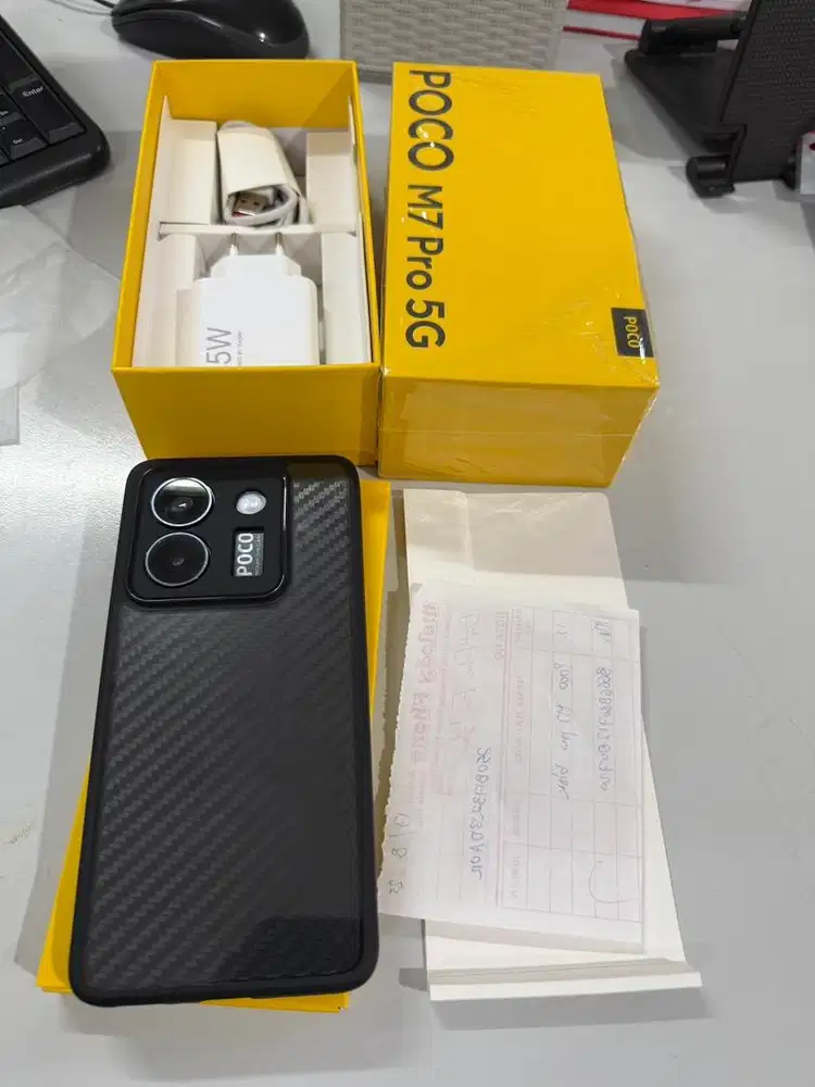 POCO M7 PRO 5G 8/256gb Black harga nett/pass