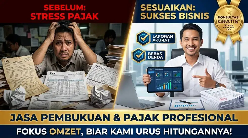 Jasa Urus SPT, NPWP, EFIN & Laporan Keuangan Bulanan/Tahunan