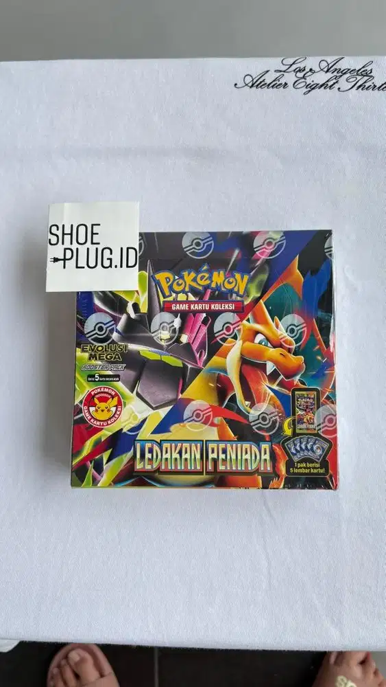 Kartu pokemon ledakan peniada tcg / made in japan card game segel new