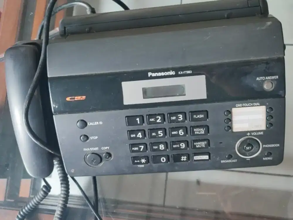 Fax Panasonic KXFT 983