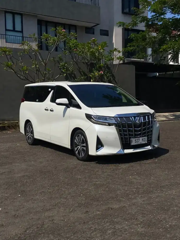 Toyota Alphard 2.5 G Atpm At 2018