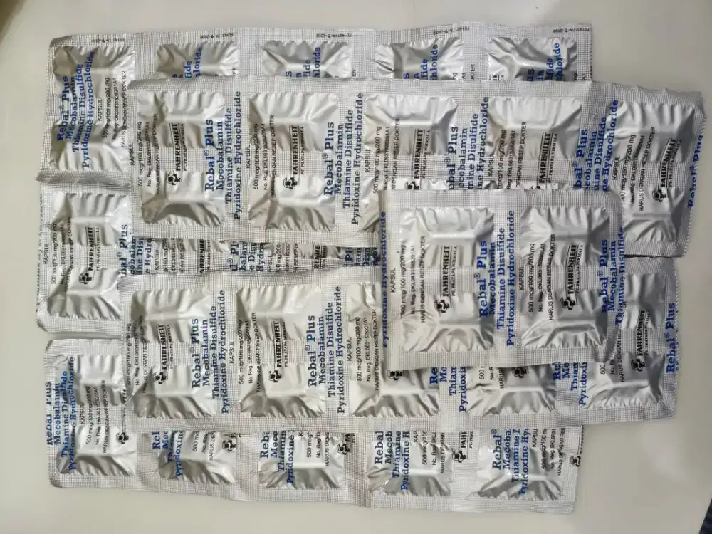 Rebal plus kapsul Mecobalamin 500