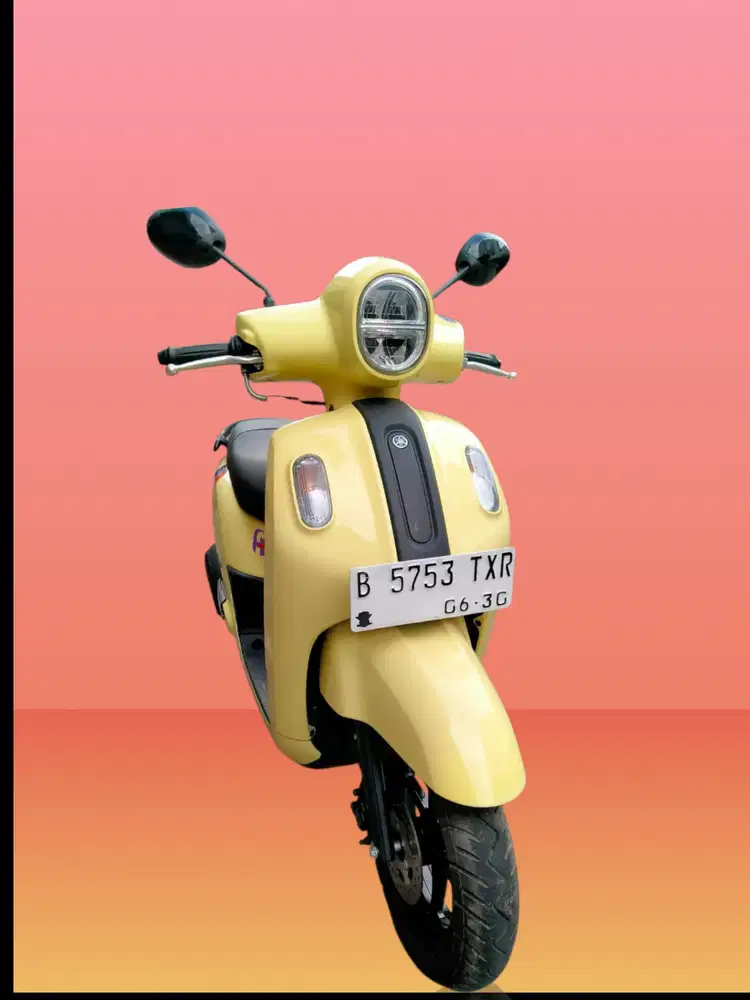 Dp 500rb km 3000 Yamaha Fazzio keyless mulus (KTp luar bs kredit fazio