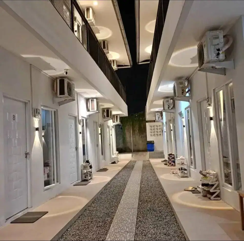 Jual kosan aktif di cikarang bangunan minimalis tinggal melanjutkan