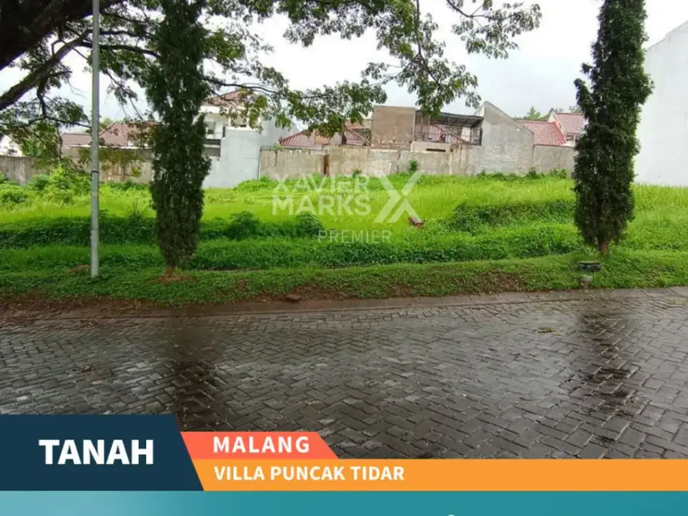 Dijual Tanah Kavling Siap Bangun di Villa Puncak Tidar Malang