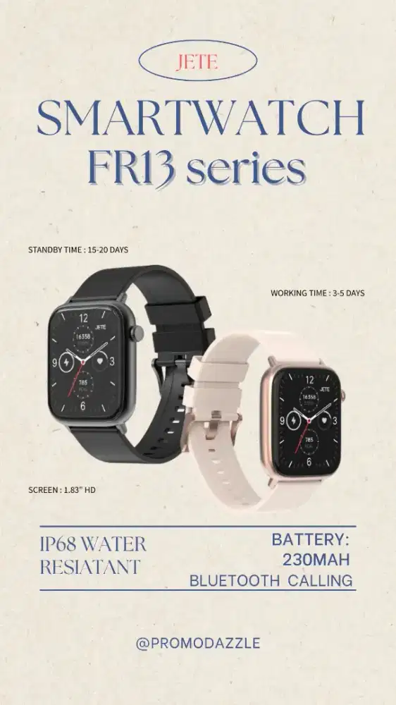 smartwatch jete fr13