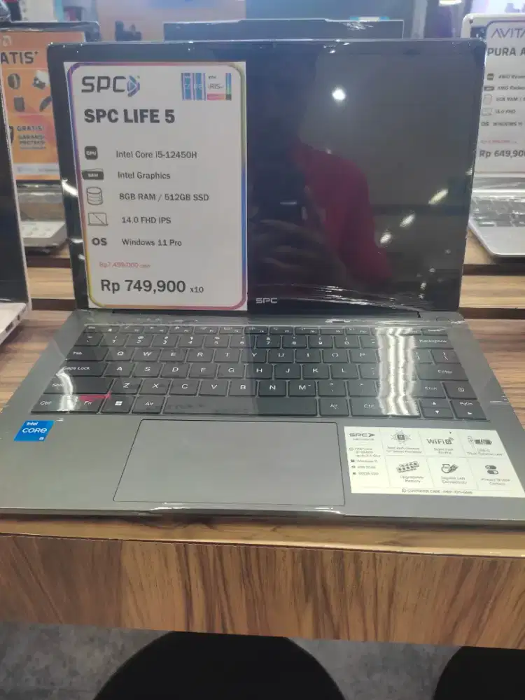 SPC life 5 RAM 8GB 512gb SSD bisa cicilan tanpa dp