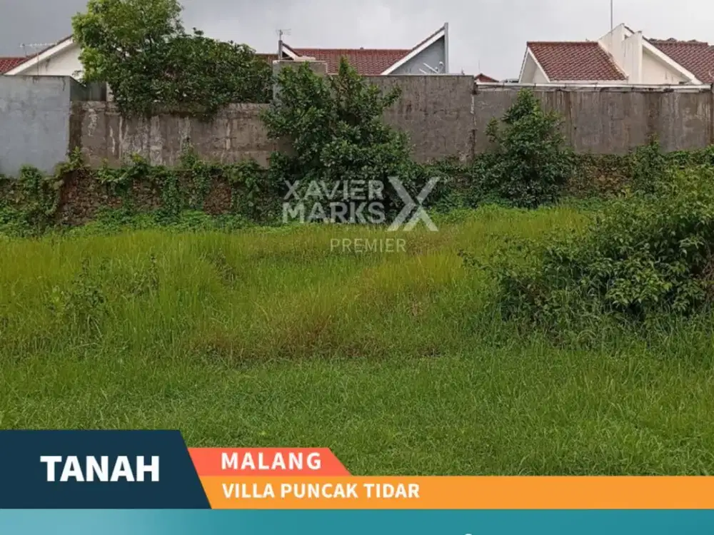 Dijual Tanah Siap Bangun Lokasi Premium di Villa Puncak Tidar Malang