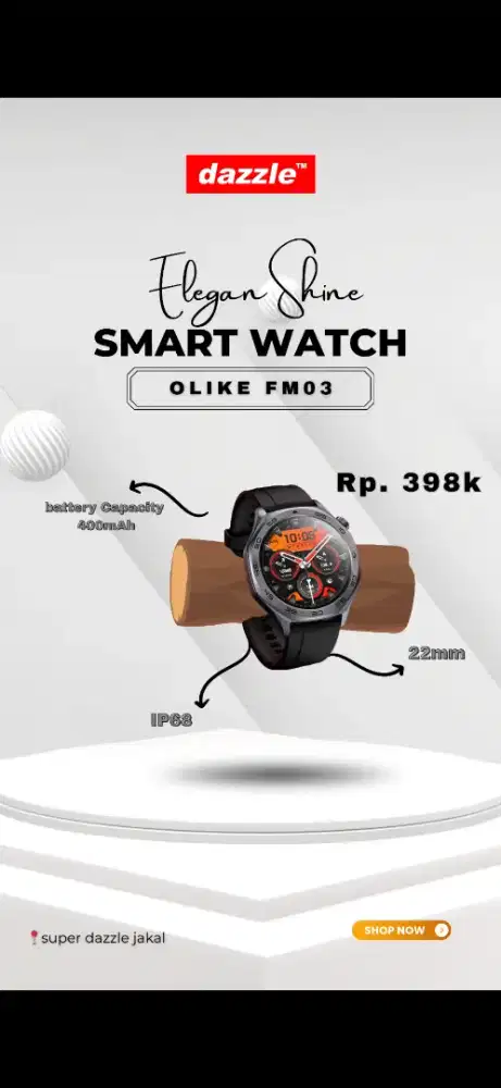 smartwatch olike fm03