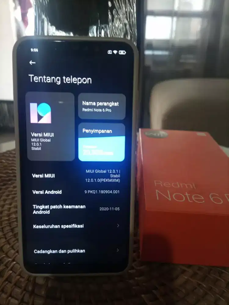 Xiomi note 6pro 3/32gb Dus ori ada