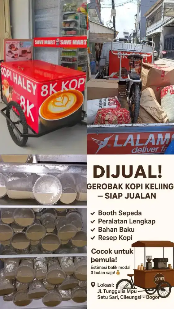 GEROBAK KOPI KEKINIAN