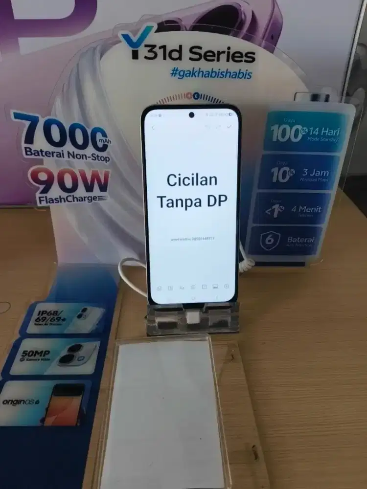 VIVO Y31D PRO CICILAN 0%
