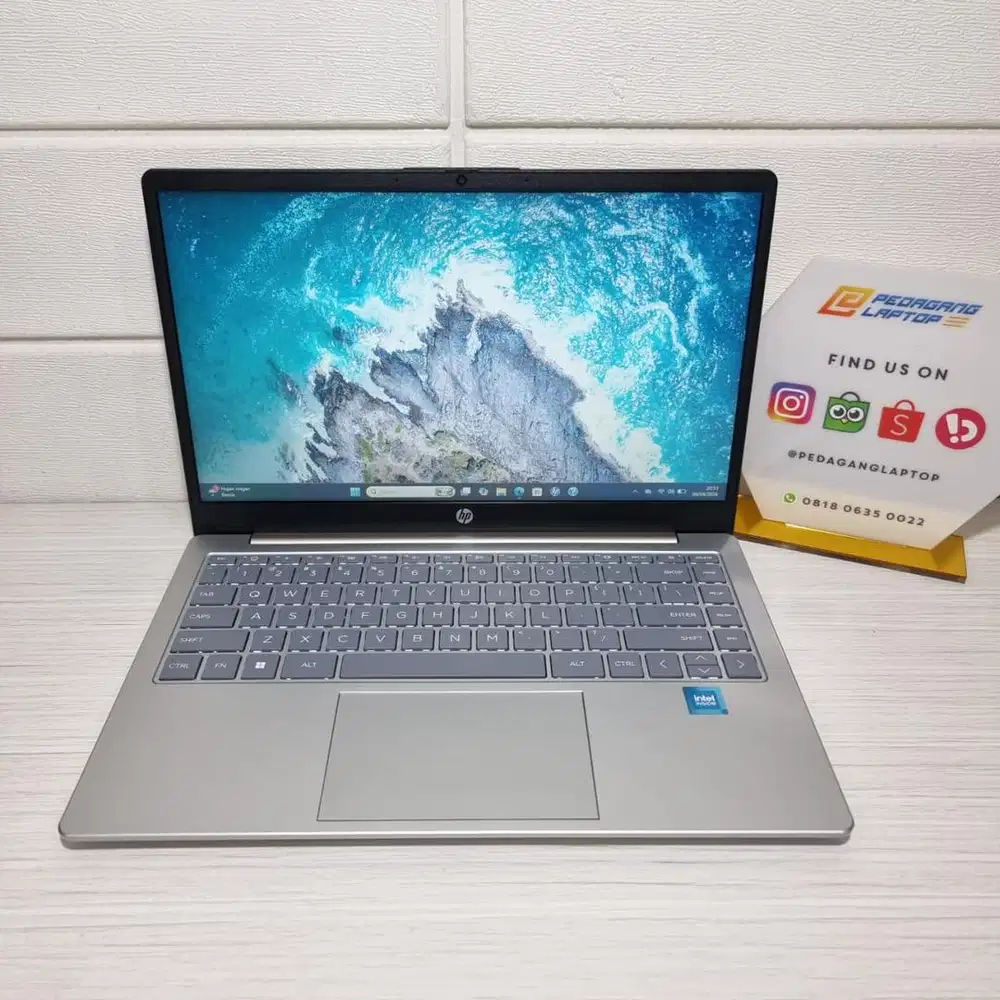 Laptop HP 14 EP0089TU Intel Core i3-N305 RAM 8GB SSD 512GB FHD