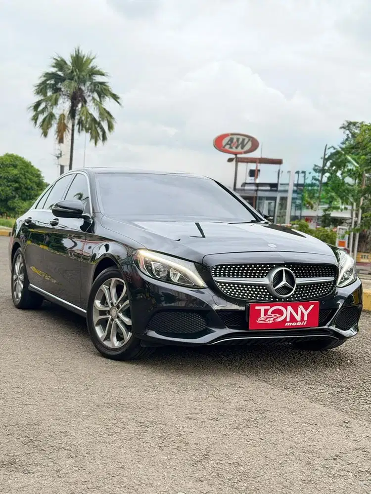 #Tony Mobil# Mercedes Benz C200 W205 Avantgarde 2016 Hitam