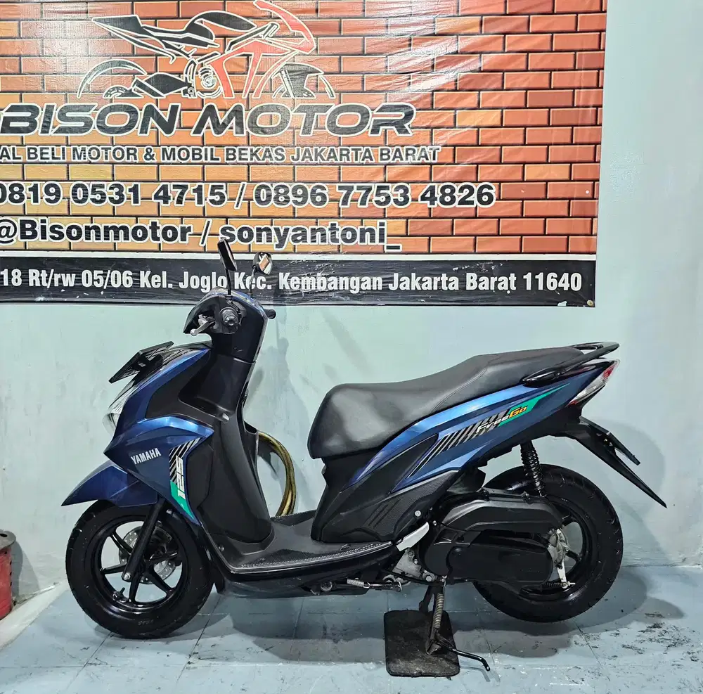ISTIMEWA ! YAMAHA NEW FREEGO 125 KUNCI TAHUN 2025 BIRU GLOSSY