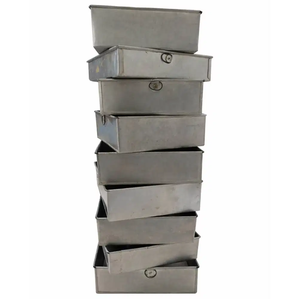 [PII-74] Preloved Set Loyang Kue Kotak 8 PCS