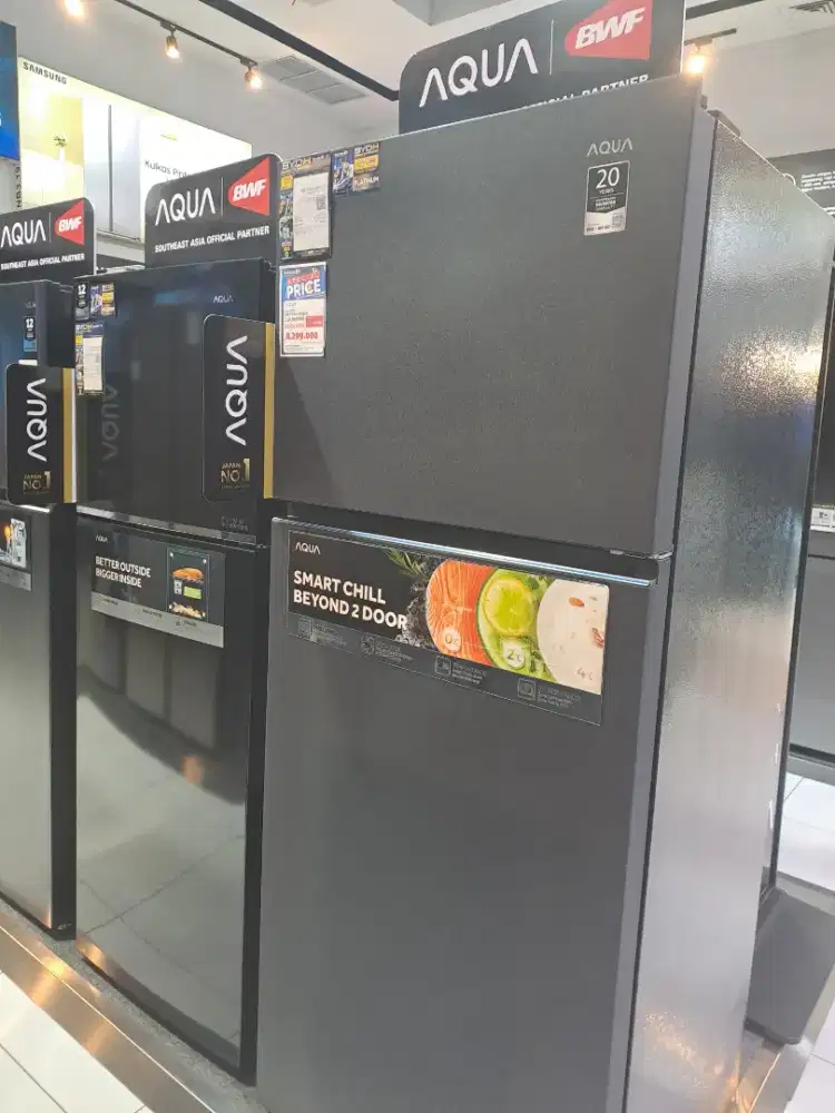 CICILAN TANPA CC KULKAS AQUA