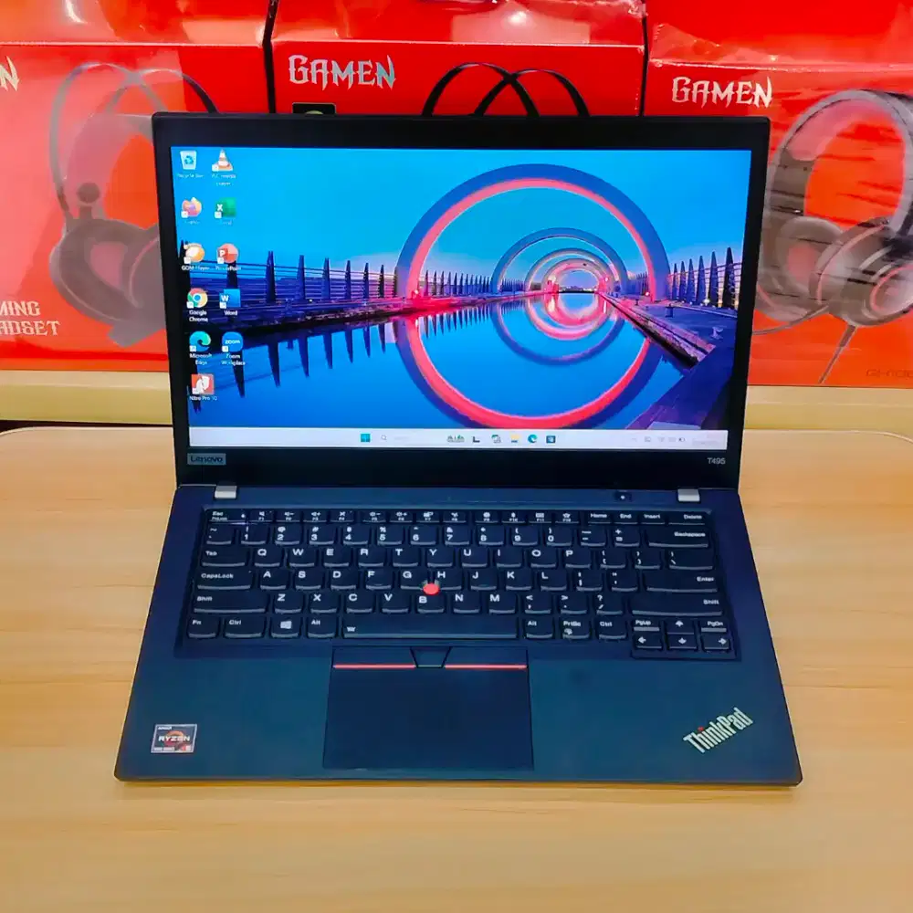 ThinkPad T495 Ryzen 5 Pro 3500U RAM 16GB SSD 256GB Full HD Mulus