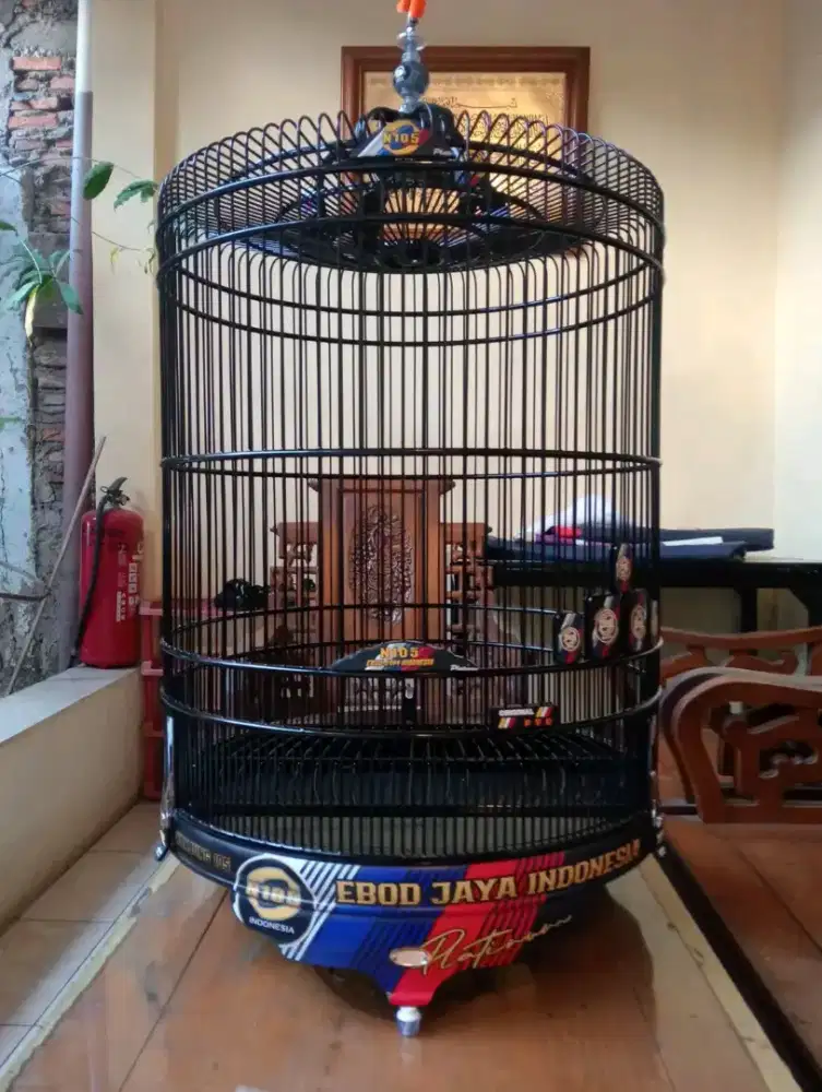 kandang murai ebod decal pvc no.2