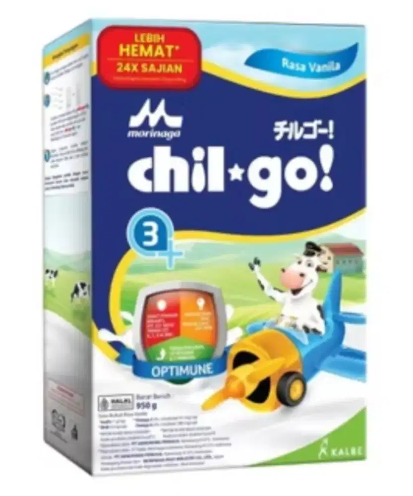 Susu chilgo 3+ vanilla 950 gr