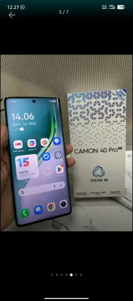 Hp second tecno camon 40 pro