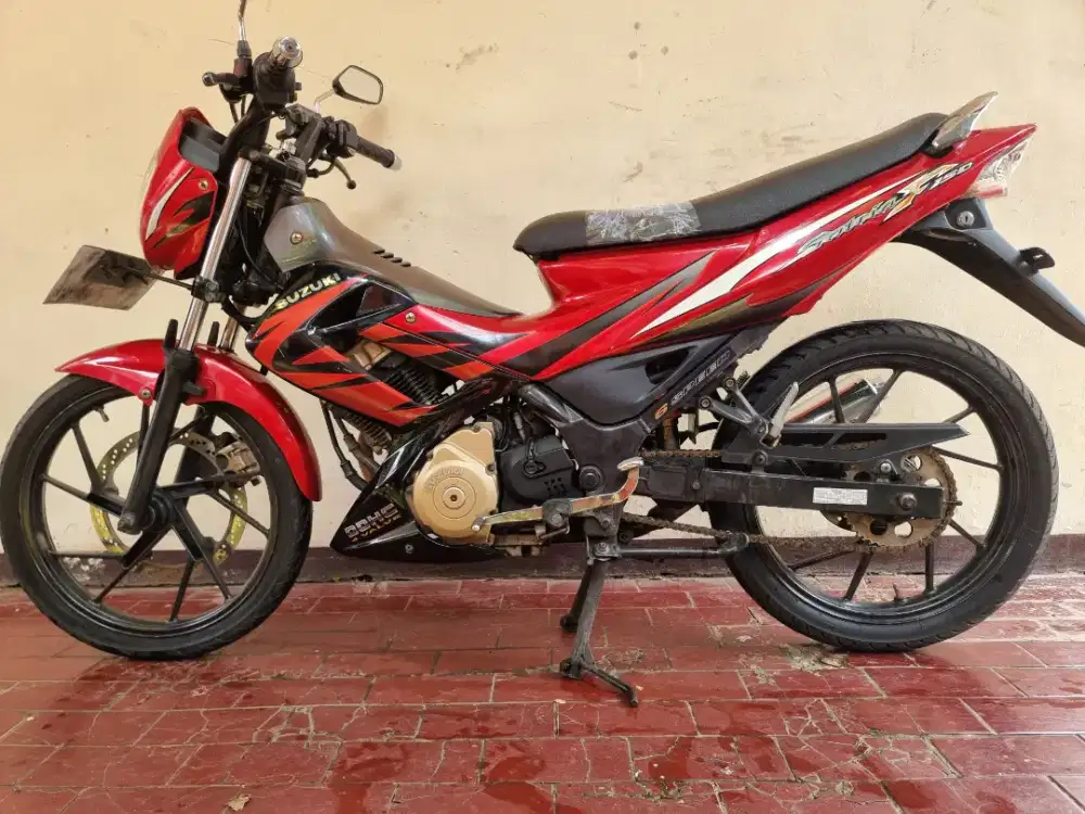Satria Fu 150 2008 CKD Merah Hitam Lengkap