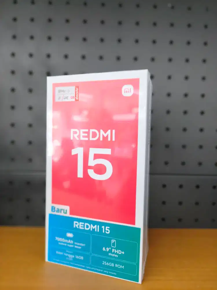 REDMI 15 8/128 GB HARGA TERJANGKAU