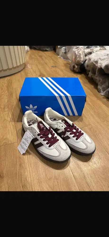 Adidas Samba Og White Maroon