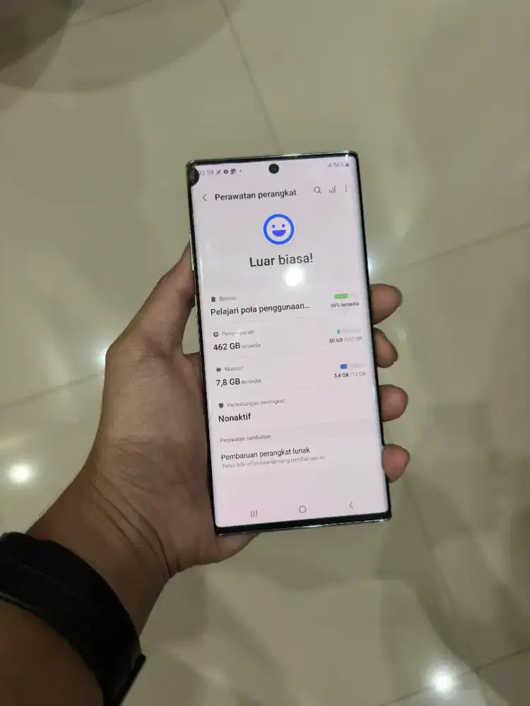 Samsung Galaxy Note 10 Plus 12/512gb SEIN Fullset AuraGlow