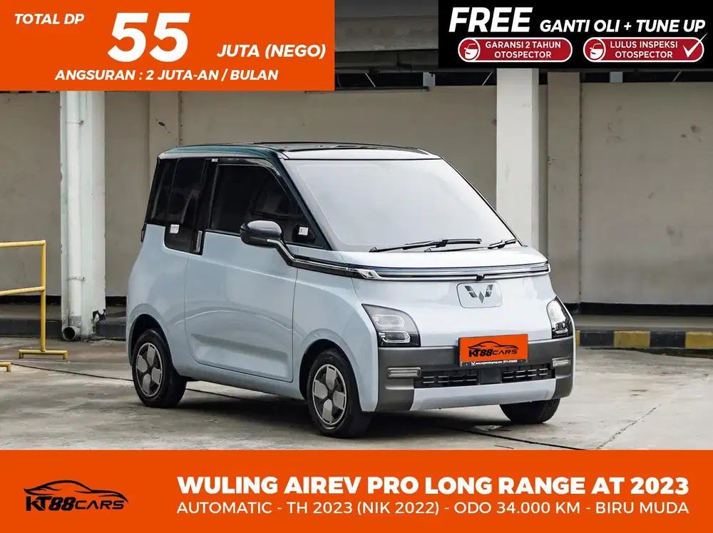 [Low KM] Wuling Air EV Long Range AT 2022 / 2023 (300km) Biru