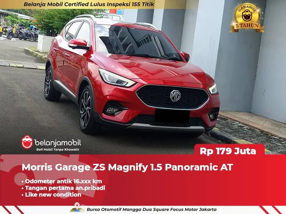 [ LOW KM 16RB ] MG Morris Garage ZS Magnify 1.5 Panoramic AT 2022/2023
