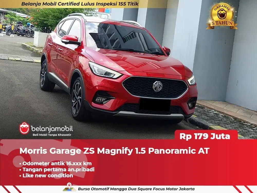 [ LOW KM 16RB ] MG Morris Garage ZS Magnify 1.5 Panoramic AT 2022/2023