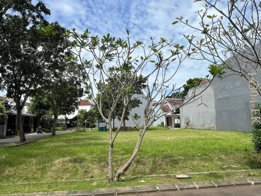 Dijual Kavling Hook di Cluster Mahagoni Park Bintaro