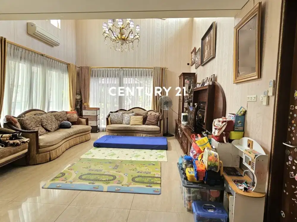 Dijual rumah posisi hook & dekat taman di Kebayoran Bintaro