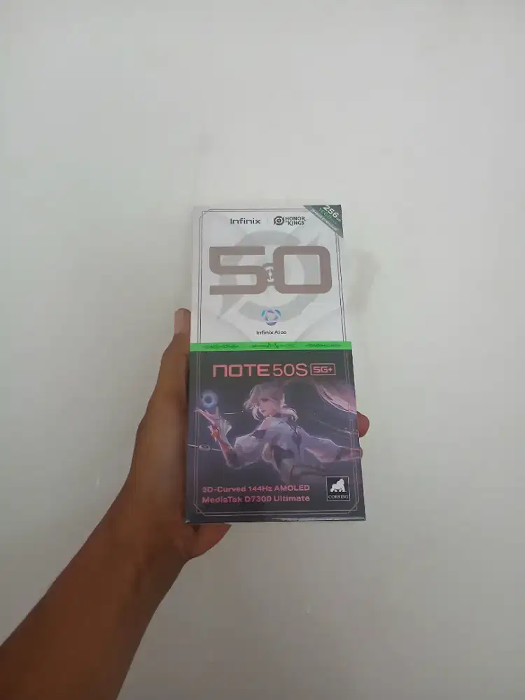 Fast respon WA Infinix Note 50s 5G 8+8/256 Garansi resmi 1thn