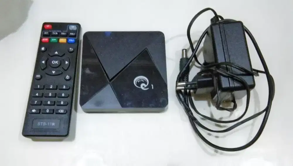 STB ANDROID Q-ONE ROOT 4/64GB FREE BYR BULANAN NETFLIX TV LOCAL INTER