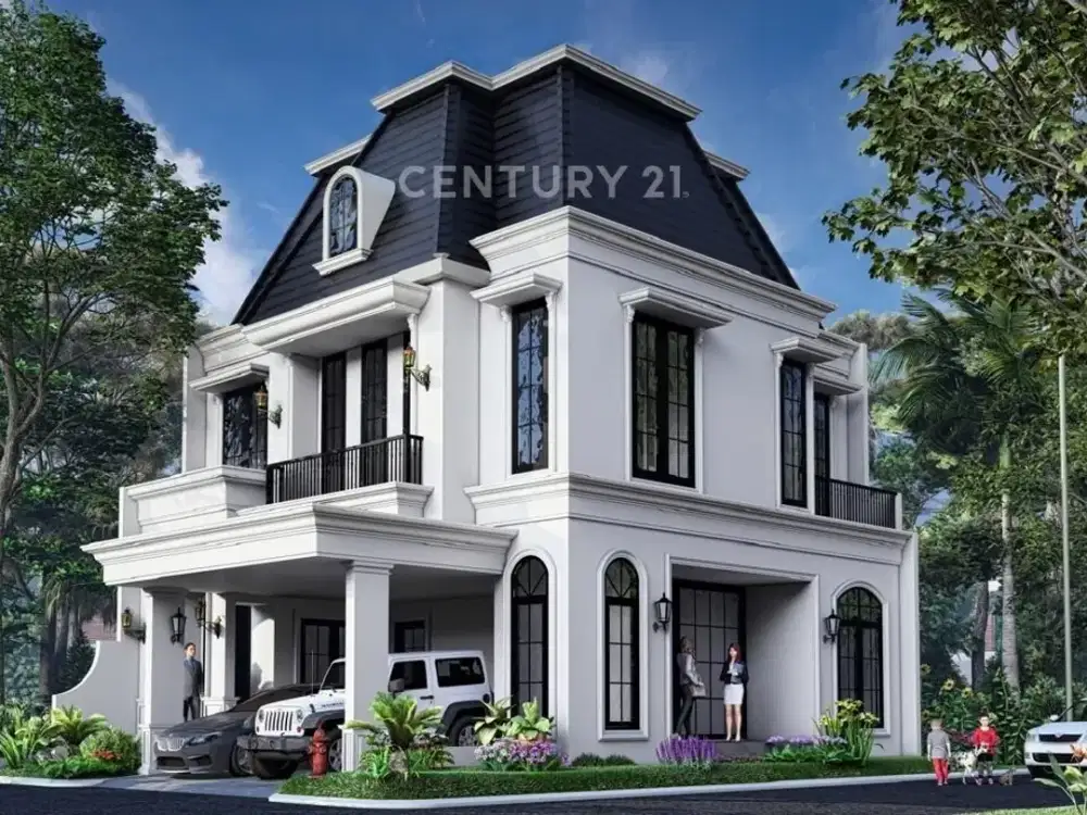 Dijual Rumah dengan gaya american classic di Bintaro Jaya Sektor 7