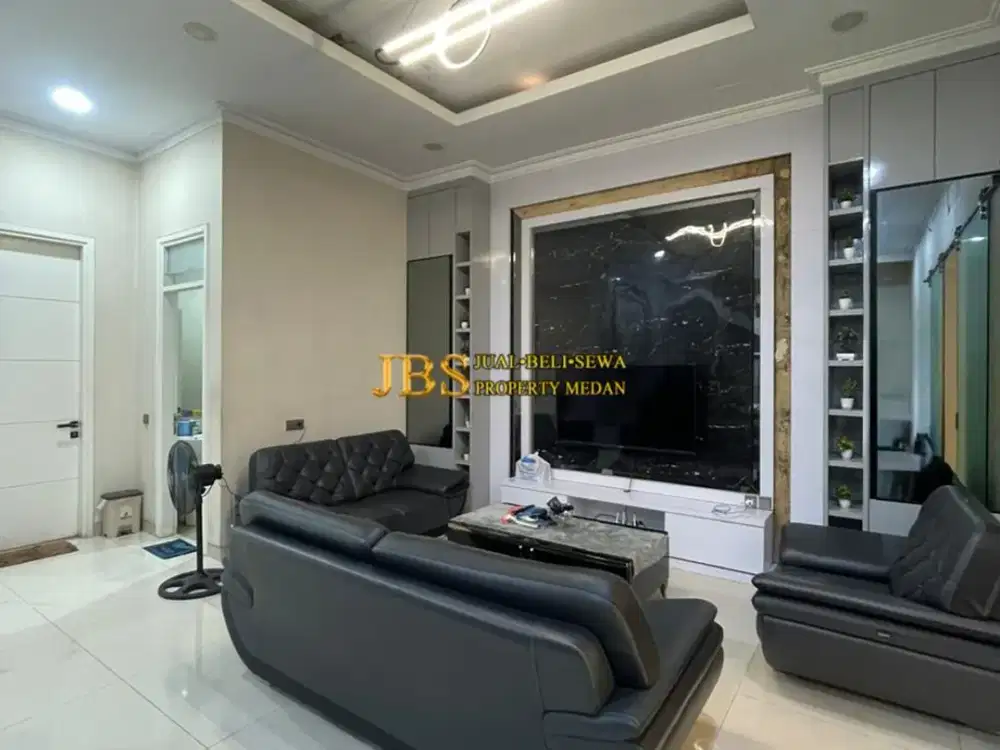 Jual Rumah di Komplek Citraland Gama City Medan Cluster Grenadines Kondisi Siap Huni Furnish