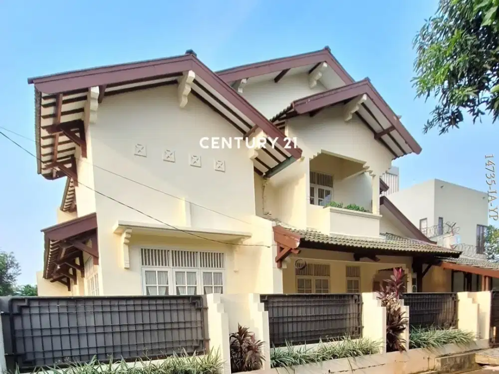 Dijual cepat rumah hook selesai renovasi depan taman Sektor 2 Bintaro